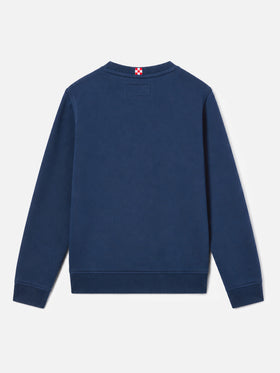 Sudadera Bobby azul marino con bordado Sport Club 