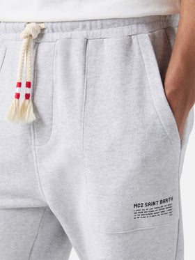 Pantaloni sportivi grigio mélange Bolt