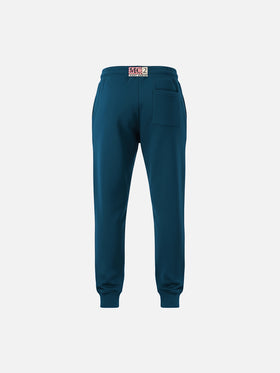 Pantaloni tuta Bolt Jr blu melange