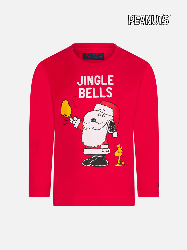 T-shirt da bambino stampa Snoopy Jingle Bells |Peanuts© Special Edition