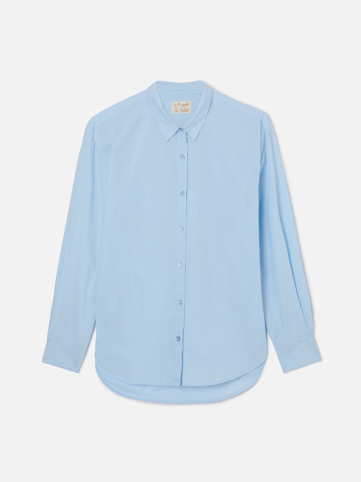 Light blue Brigitte shirt with Hello Kitty print | Special Edition