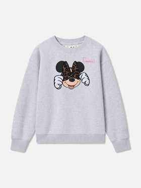 Sudadera Briony de cuello redondo con estampado de Minnie | DISNEY SPECIAL EDITION 