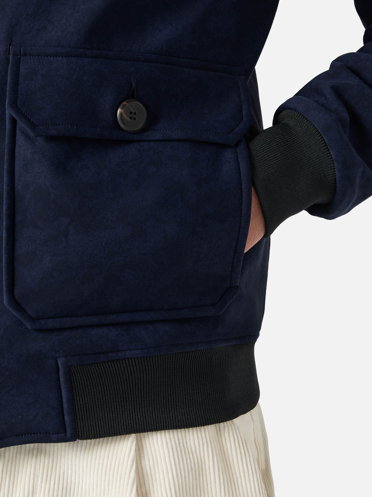 Navy blue thermo jacket Byron