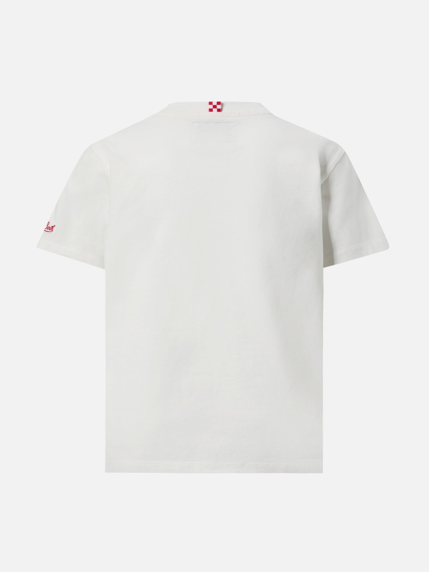 T-shirt in cotone pesante Cameron con stampa dinosauro skater