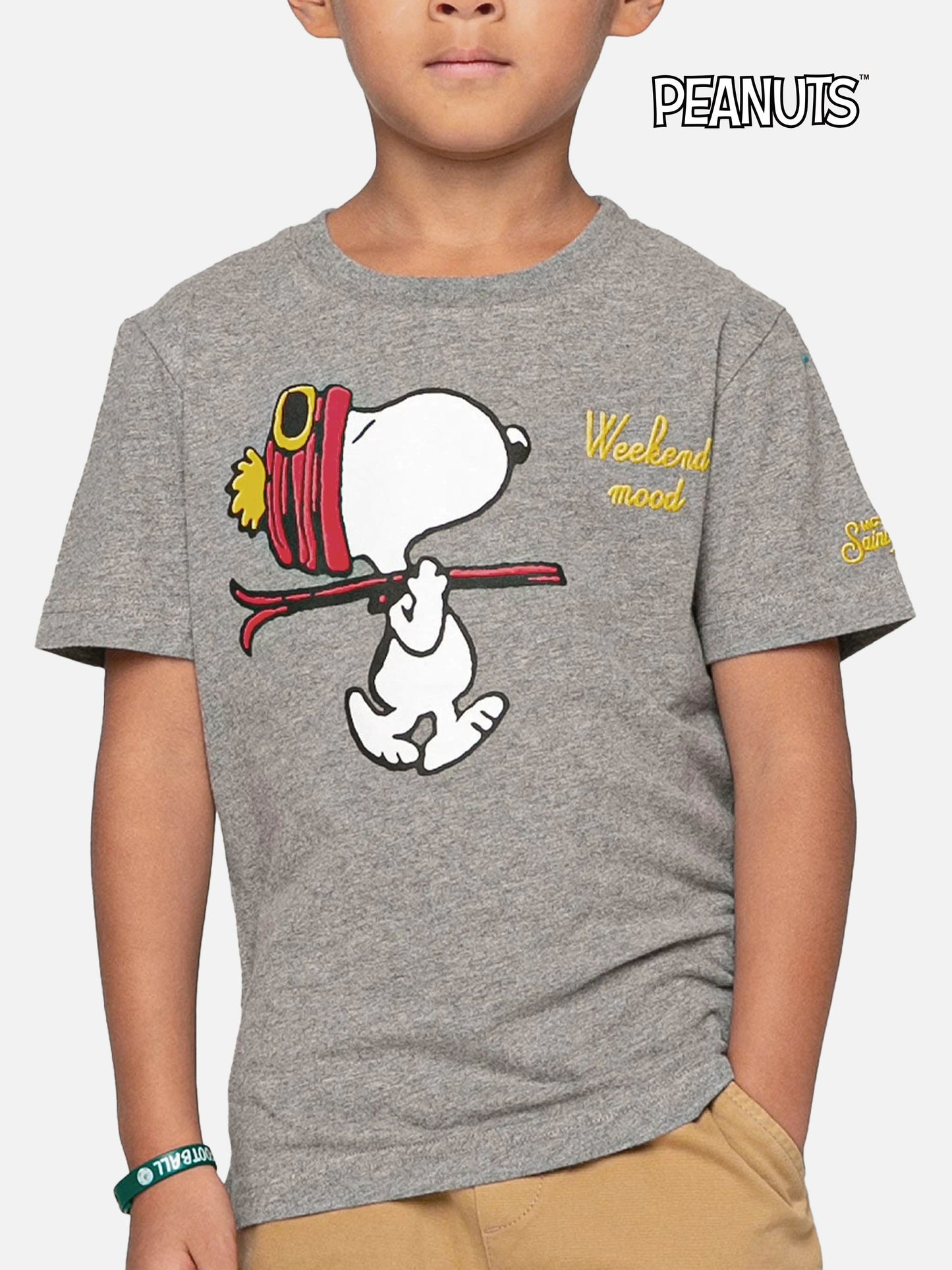 Boy t-shirt with Snoopy print and embroidery | SNOOPY - PEANUTS™ SPECIAL EDITION