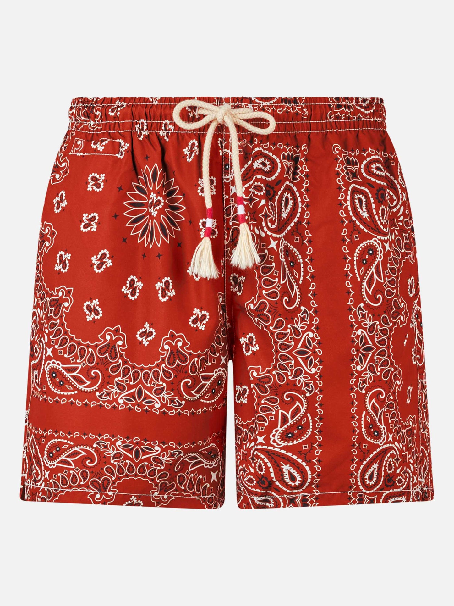 Man swim shorts with bandanna print - MC2 Saint Barth