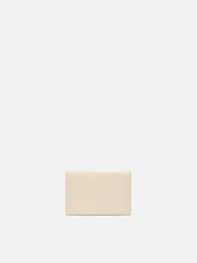 Portacarte Card Holder in pelle bianca