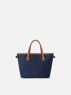 Navy blue City mini nylon bag