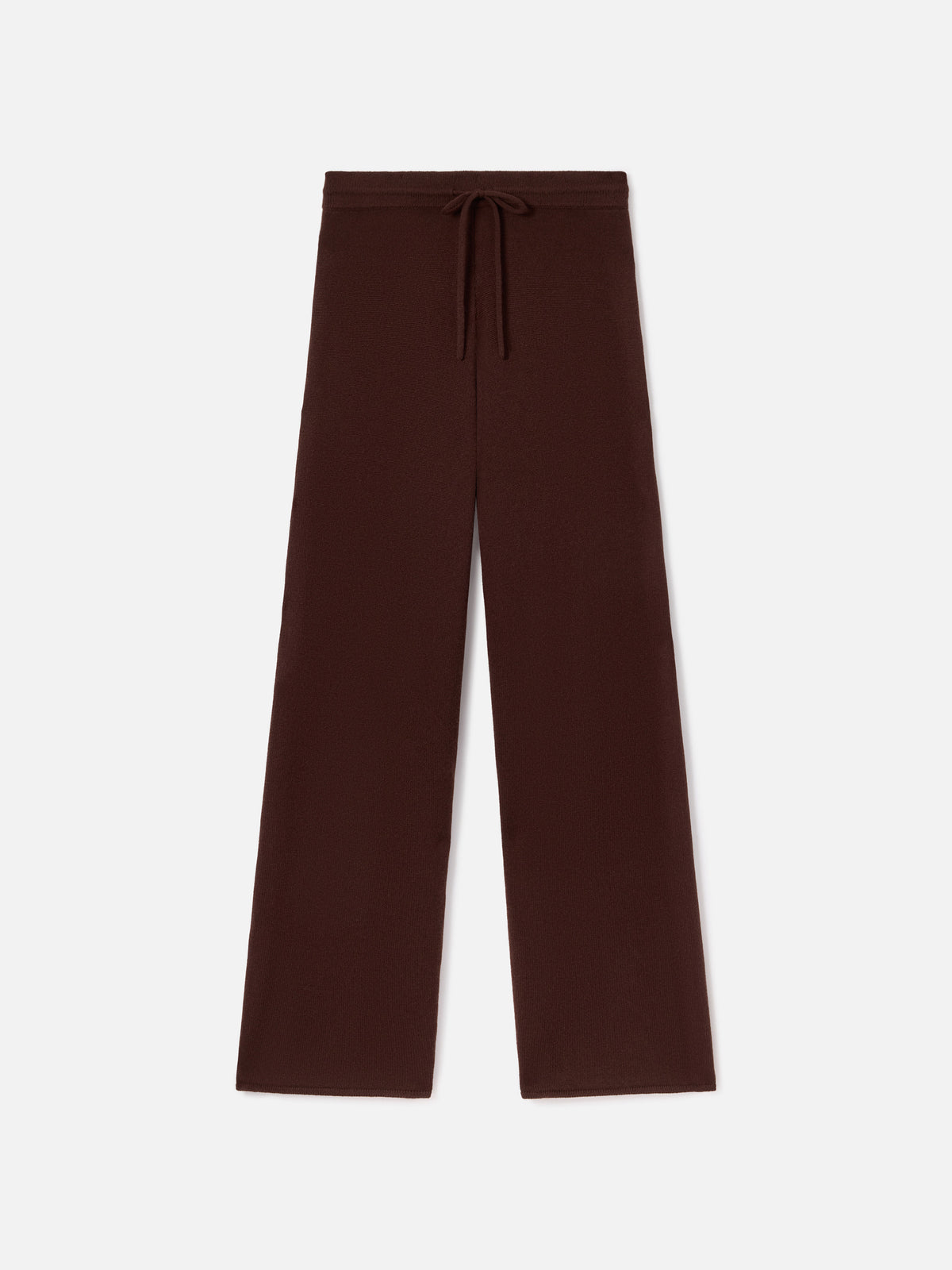 Brown Cambon wool trousers