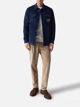 Overshirt Chalet mit Tasche und St. Barth Bob Club Stickerei