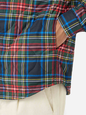 Overshirt imbottita Chalet fantasia tartan