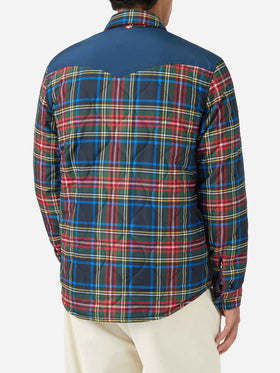 Overshirt imbottita Chalet fantasia tartan