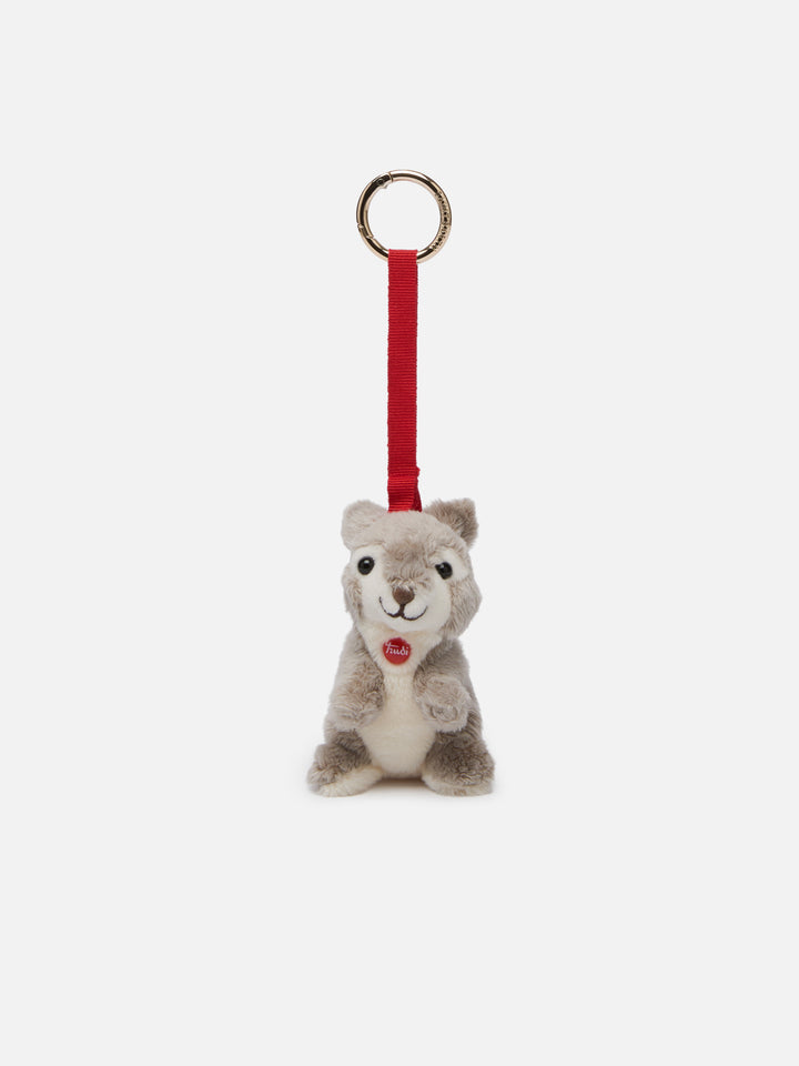 Charm with mini plush rabbit | TRUDI SPECIAL EDITION