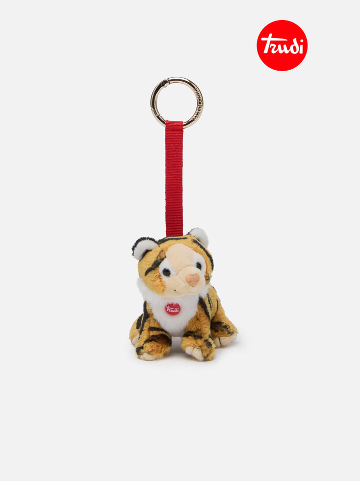 Charm with mini plush tiger | TRUDI SPECIAL EDITION
