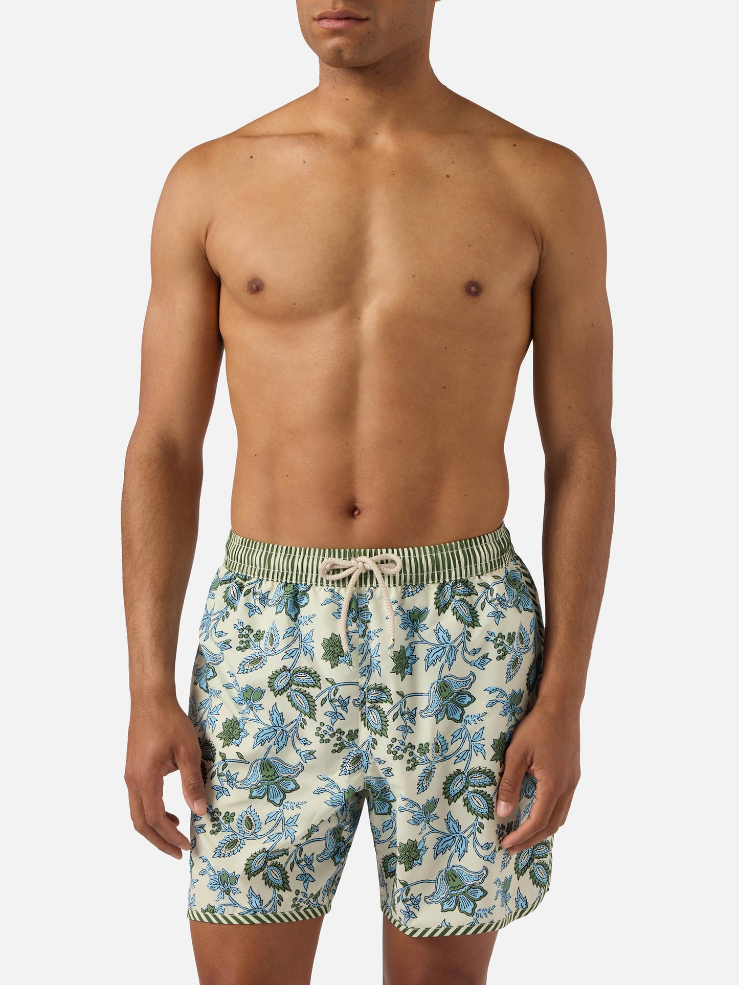 Short de bain Comporta à imprimé floral 