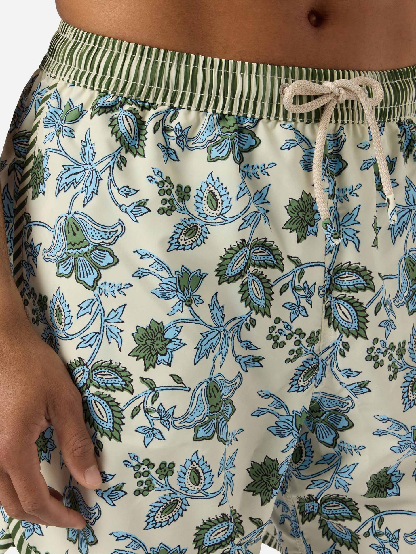 Short de bain Comporta à imprimé floral 
