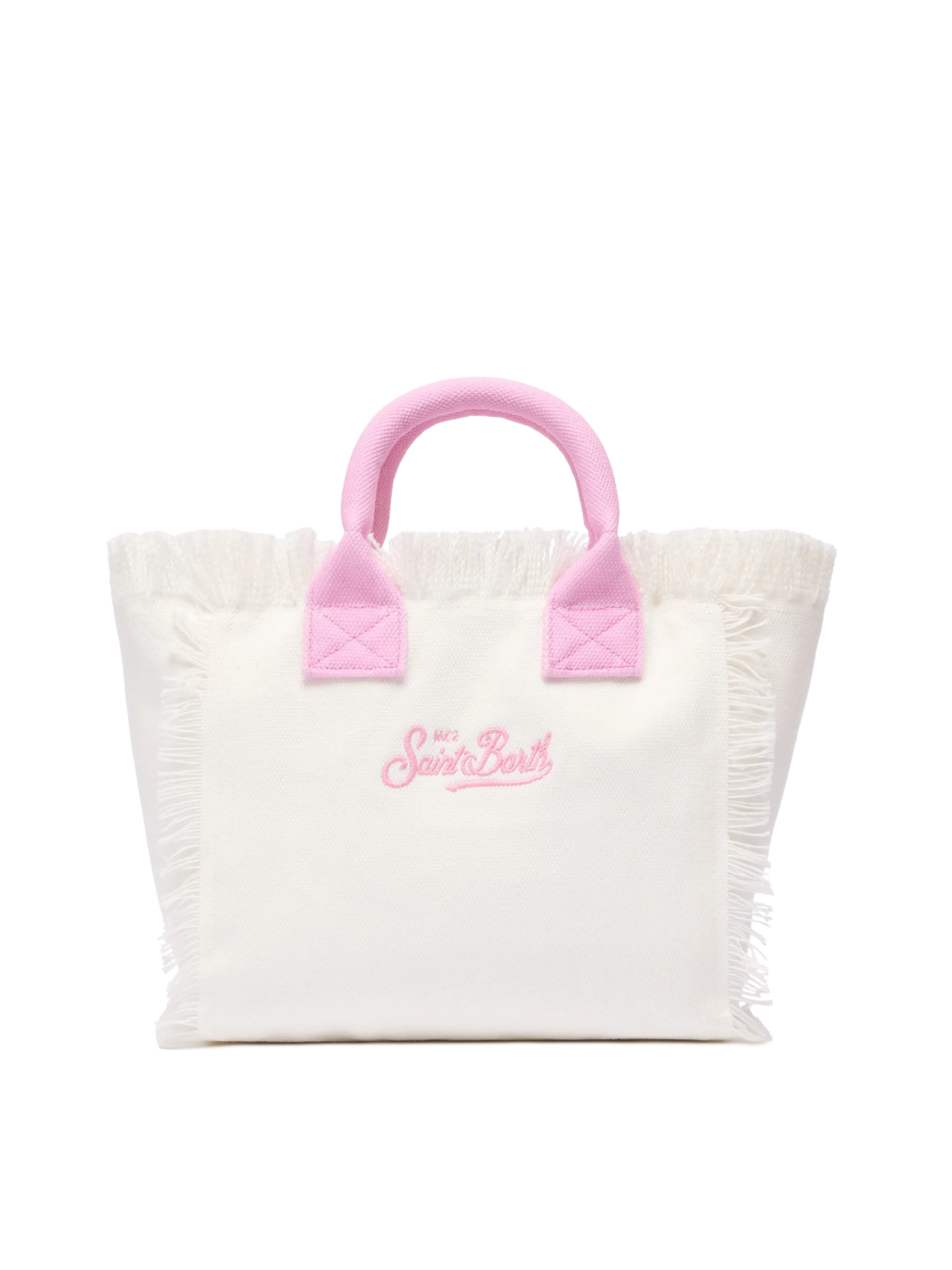 Colette cotton canvas handbag with Saint Barth patch logo