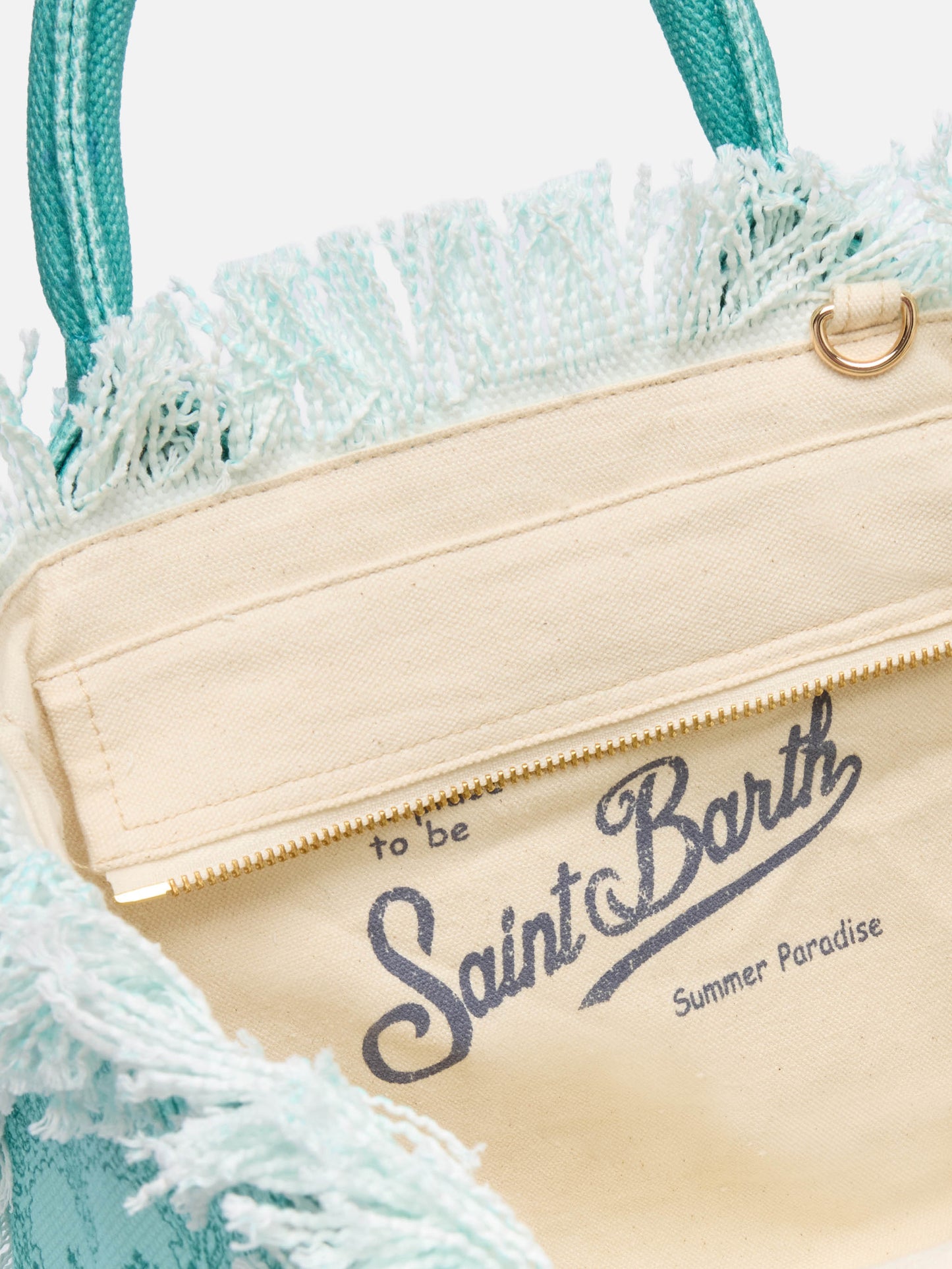 Borsa Colette in canvas di cotone con stampa bandana