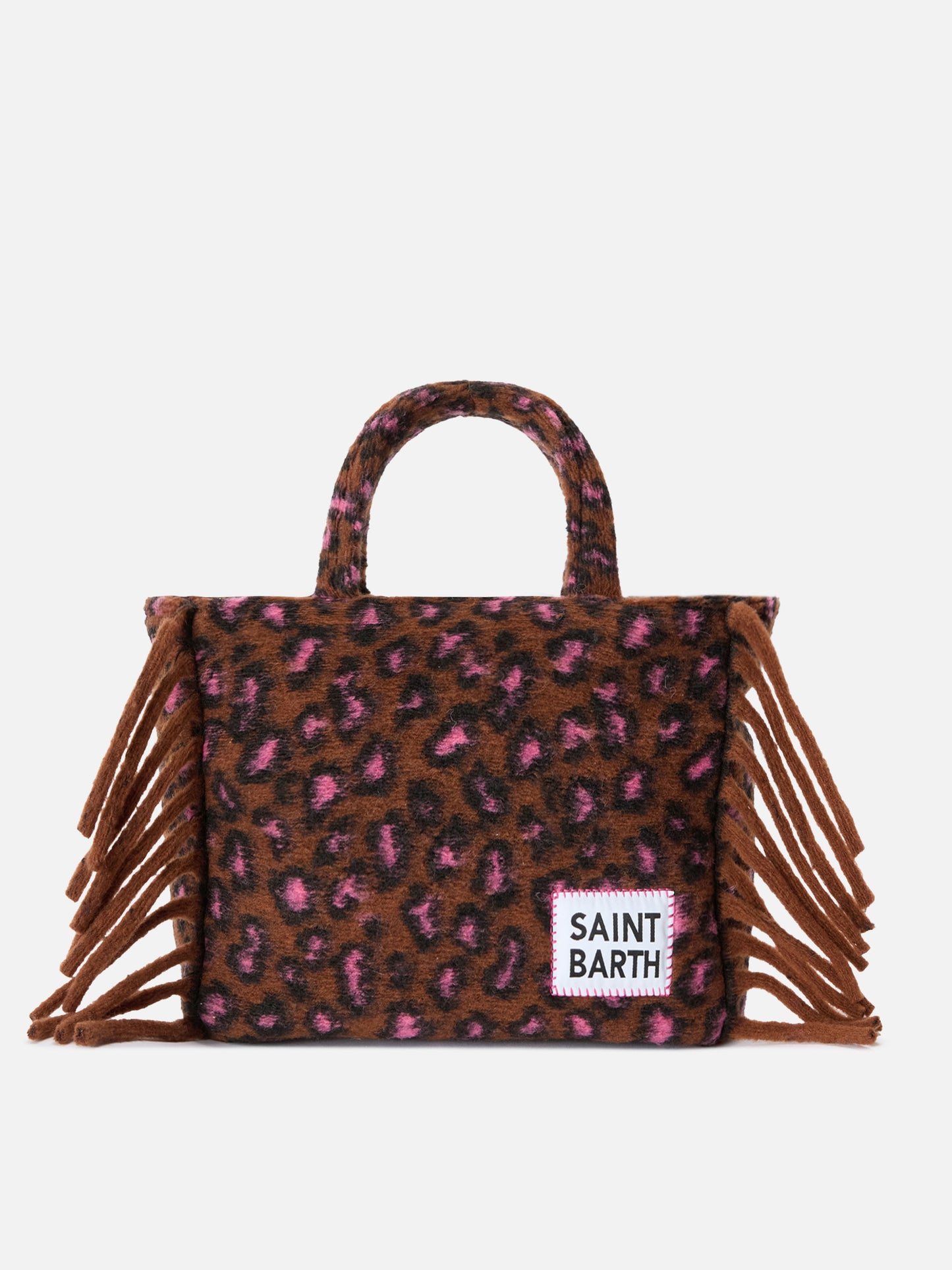 Colette Blanket handbag with animalier print