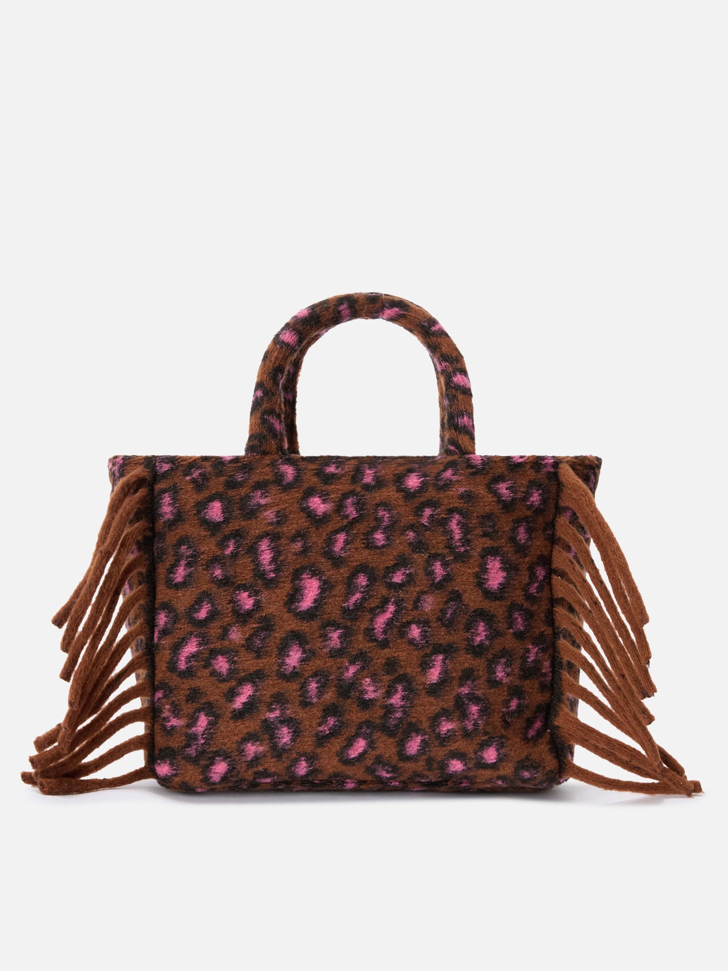 Colette Blanket handbag with animalier print