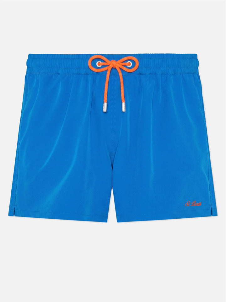 Bluette Comfort swim shorts  with St. Barth embroidery