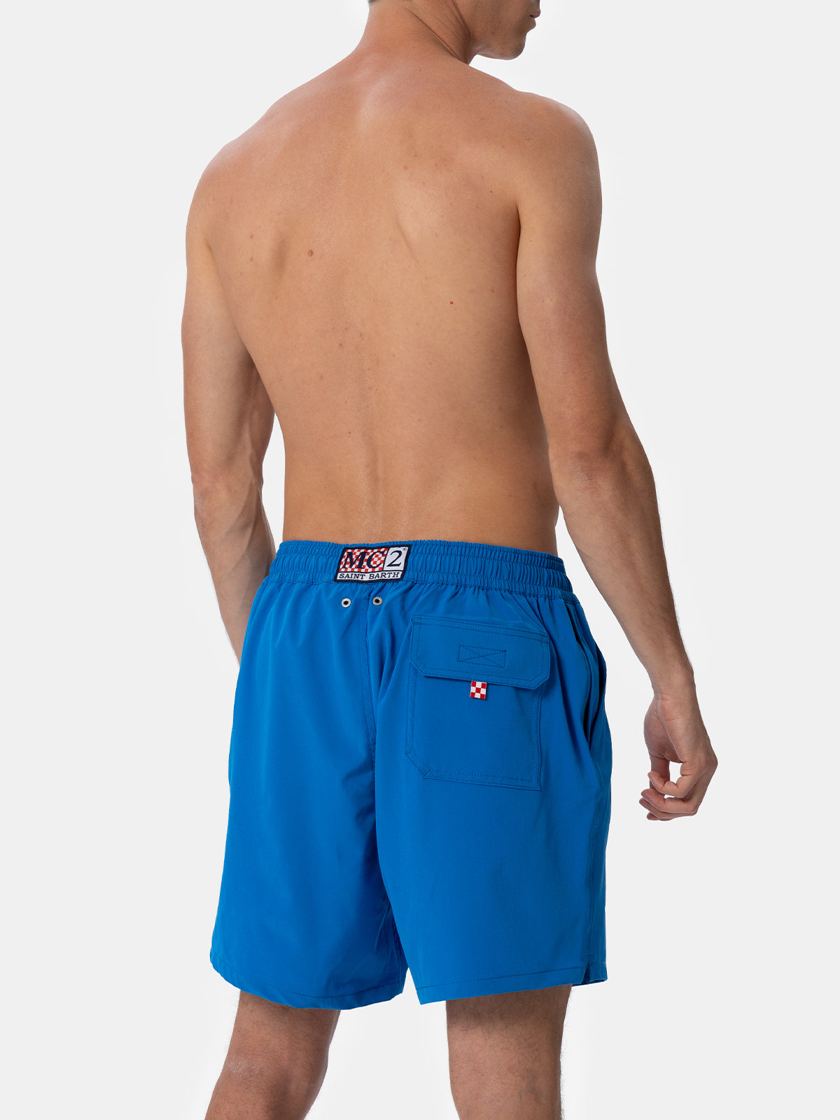 Bluette classic stretch Comfort swim shorts - MC2 Saint Barth