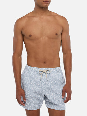 Comfort Light Badeshorts mit Muschel-Print