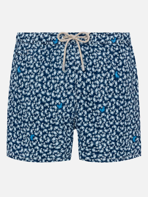 Comfort Light swim shorts with crabs print - MC2 Saint Barth