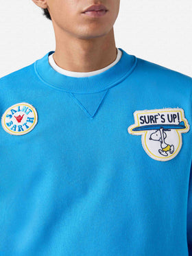 Felpa da uomo girocollo in cotone felpato Cooper