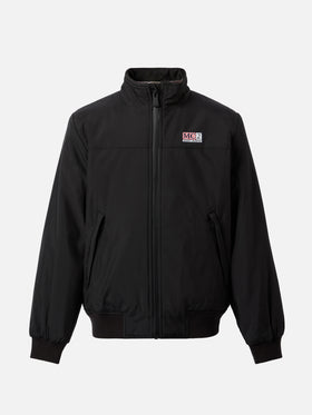 Black bomber jacket Country Jr with furry lining