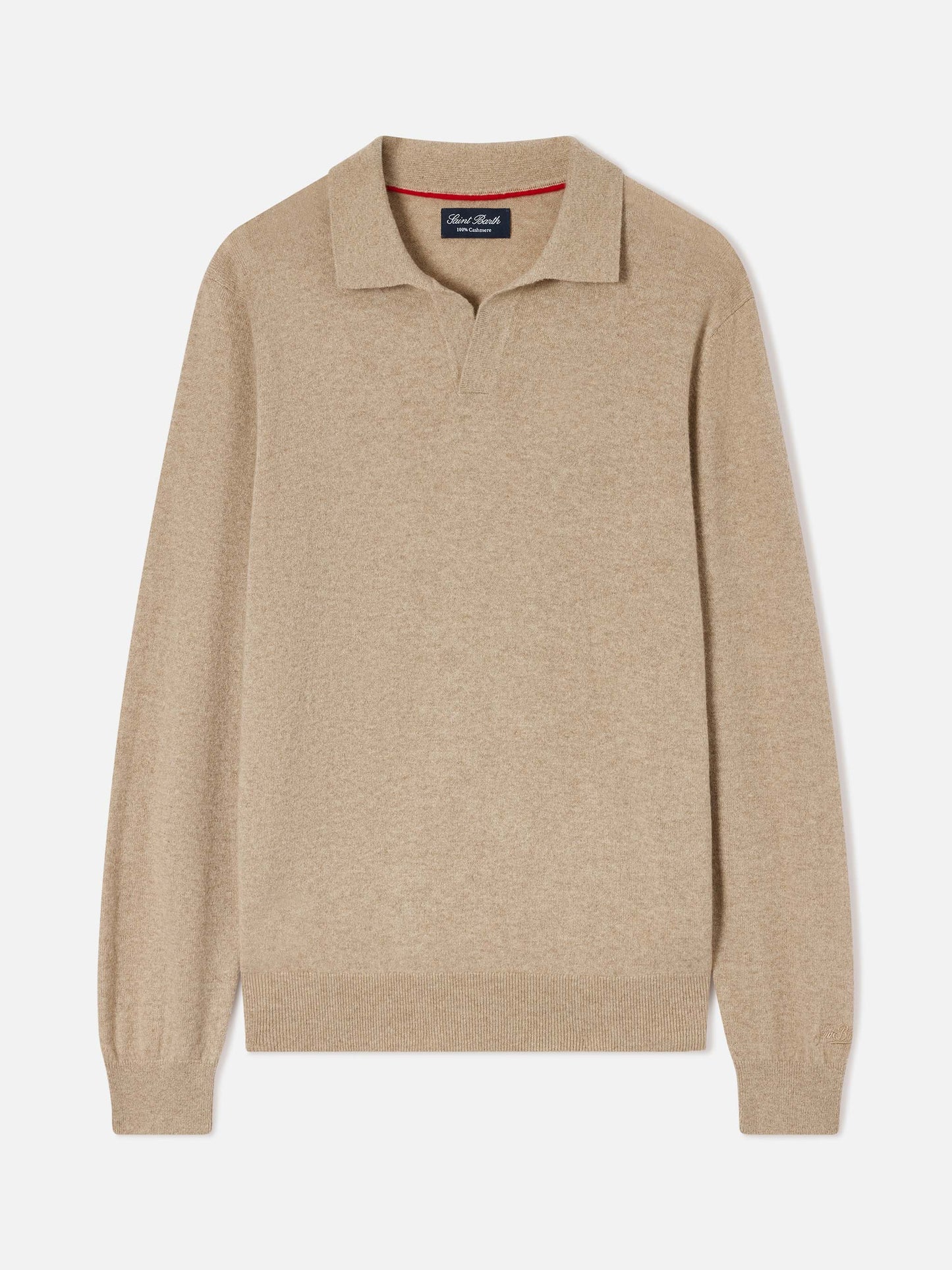 Polo Covent in camel cashmere