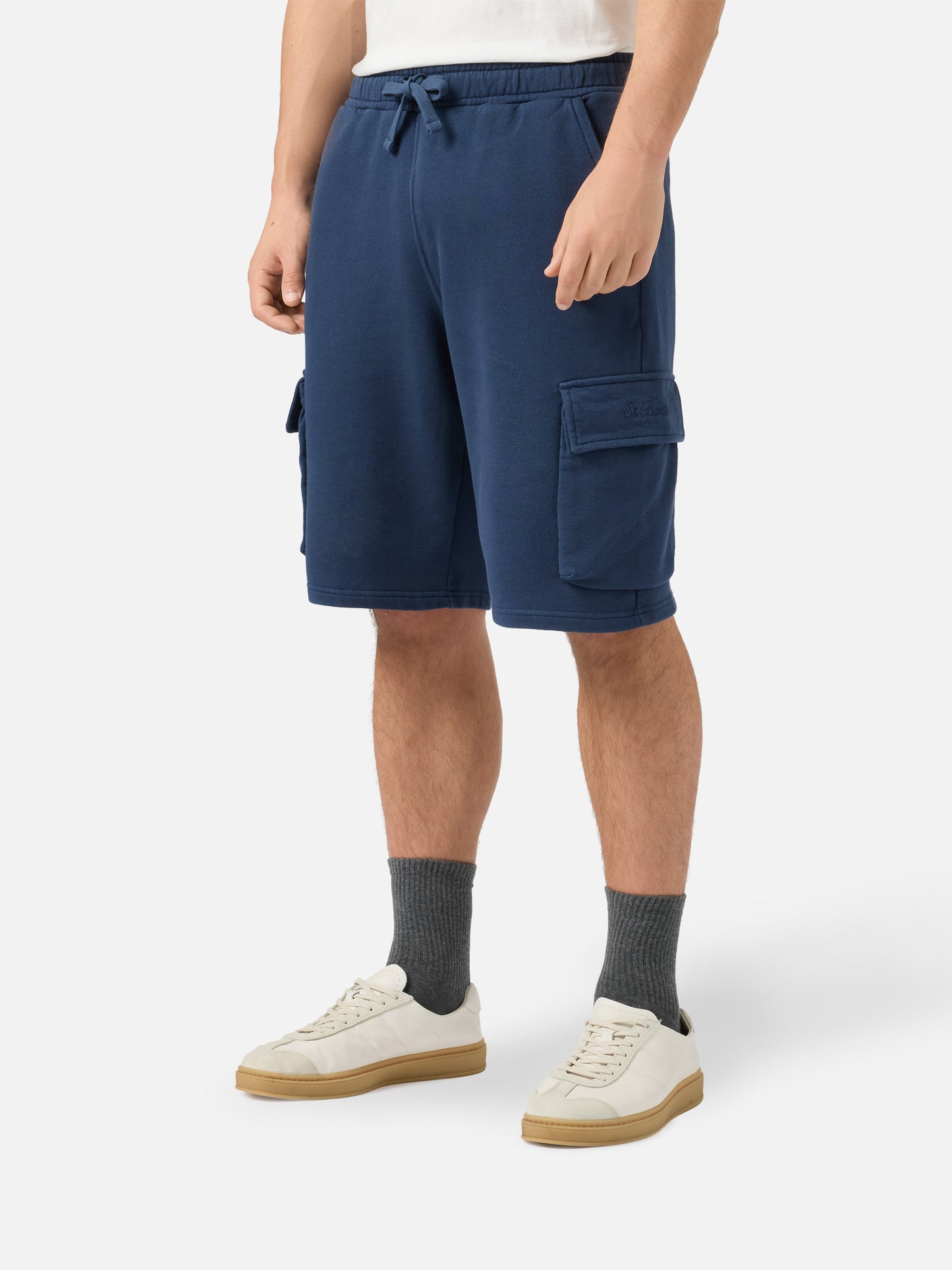 Marineblaue Cargo-Shorts Cargy