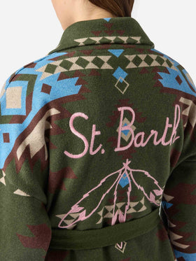 Damen Strickjacke Cristabel mit Gürtel