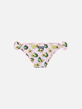 Slip da mare classico Cric con stampa cuori