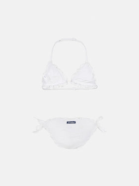 Cris Sangallo cotton lace triangle bikini - MC2 Saint Barth