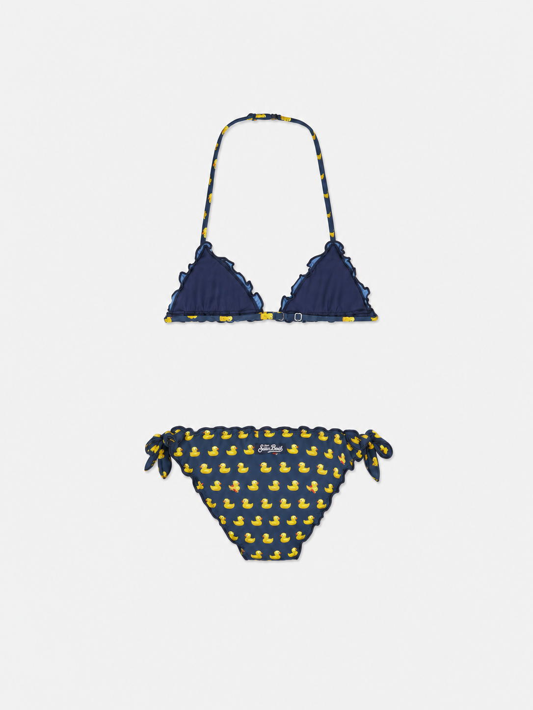 Bikini a triangolo Cris con stampa paperelle