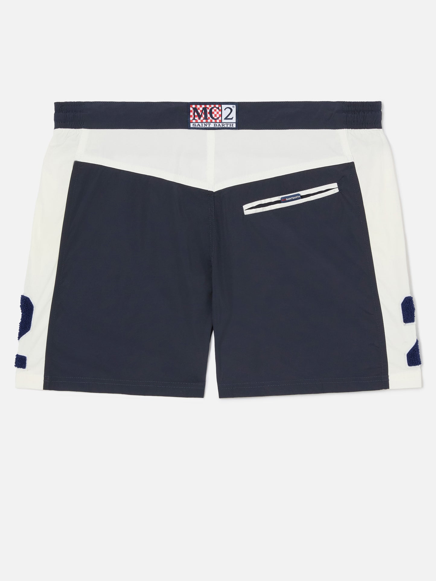 Costume mare Cup con bande e patch