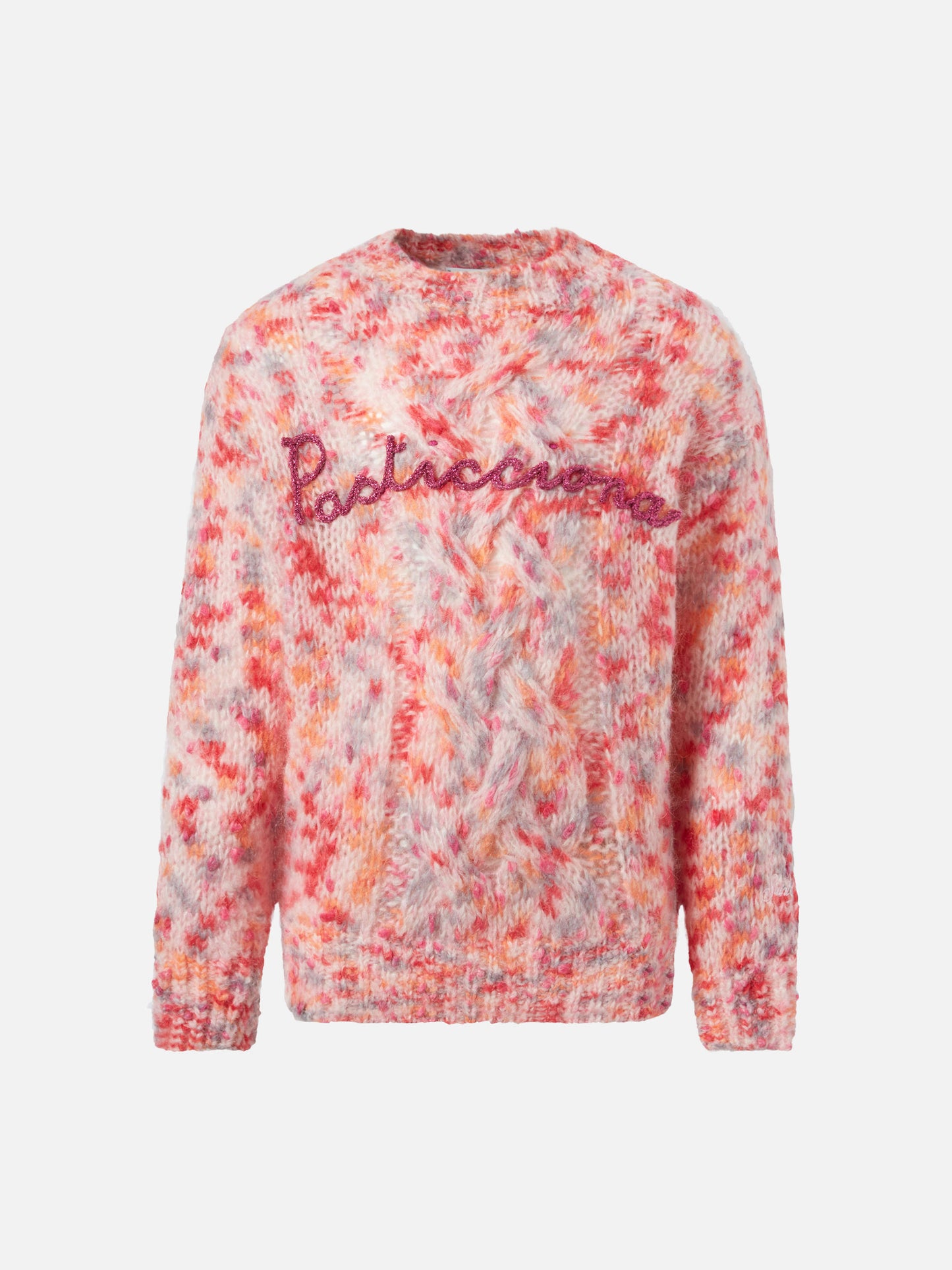 Kastenförmiger Pullover Danya Soft Jr mit Pasticciona-Stickerei