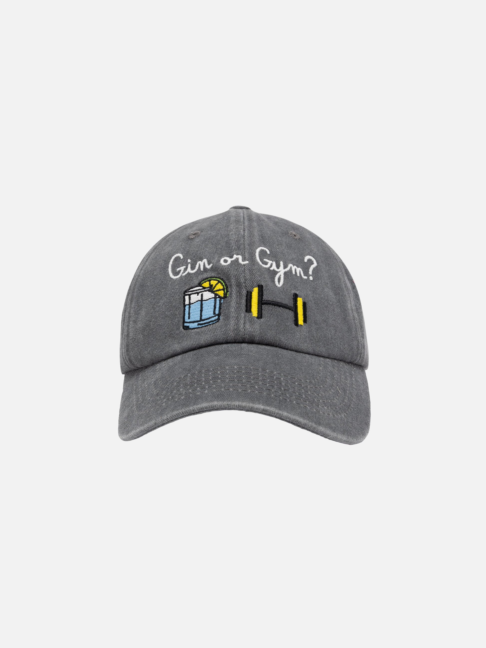 Davis cotton Ball Cap with gin or gym embroidery - MC2 Saint Barth