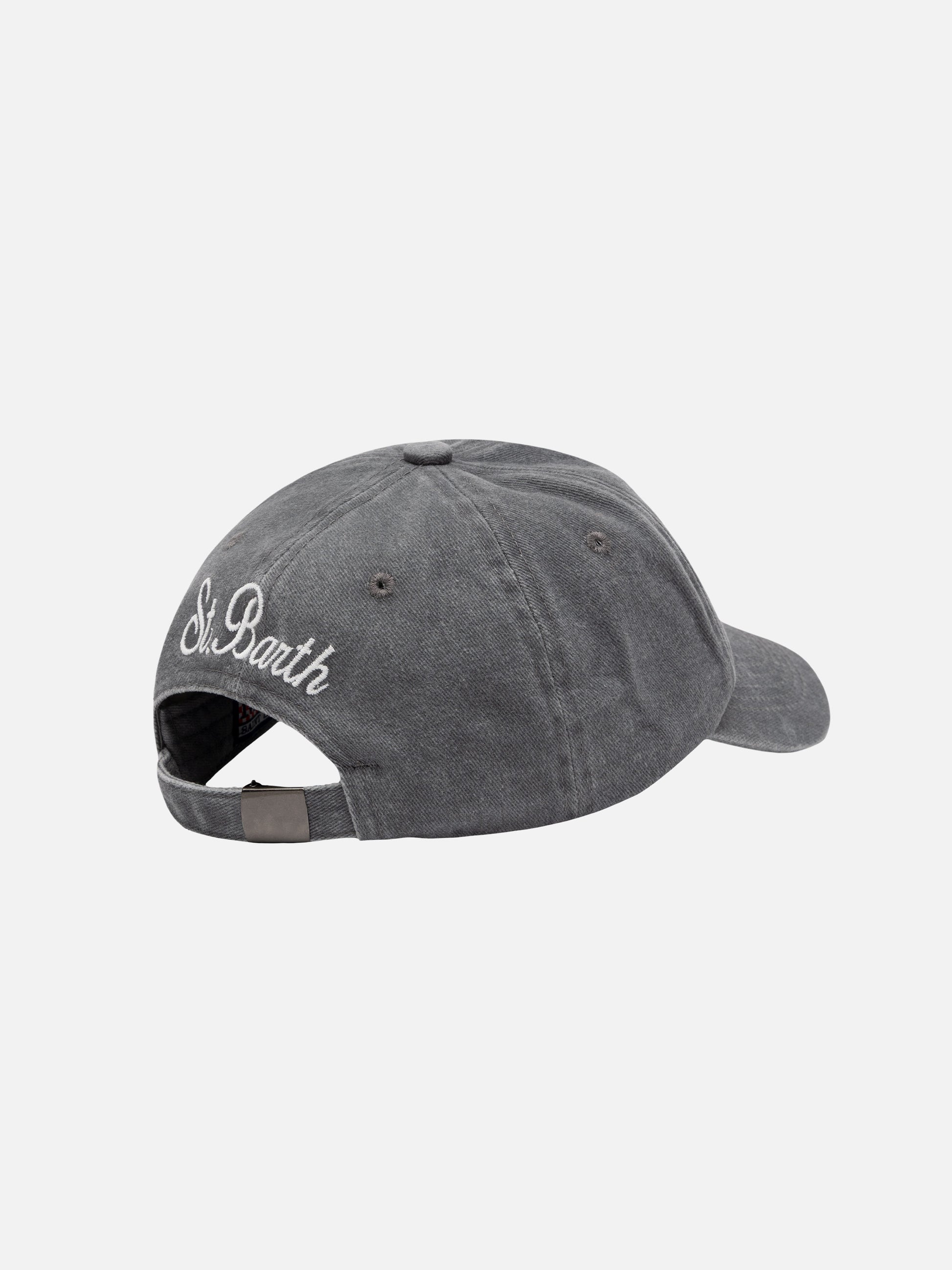 Davis cotton Ball Cap with gin or gym embroidery - MC2 Saint Barth