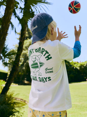 Casquette de baseball Davis en coton bleu clair avec logo brodé 