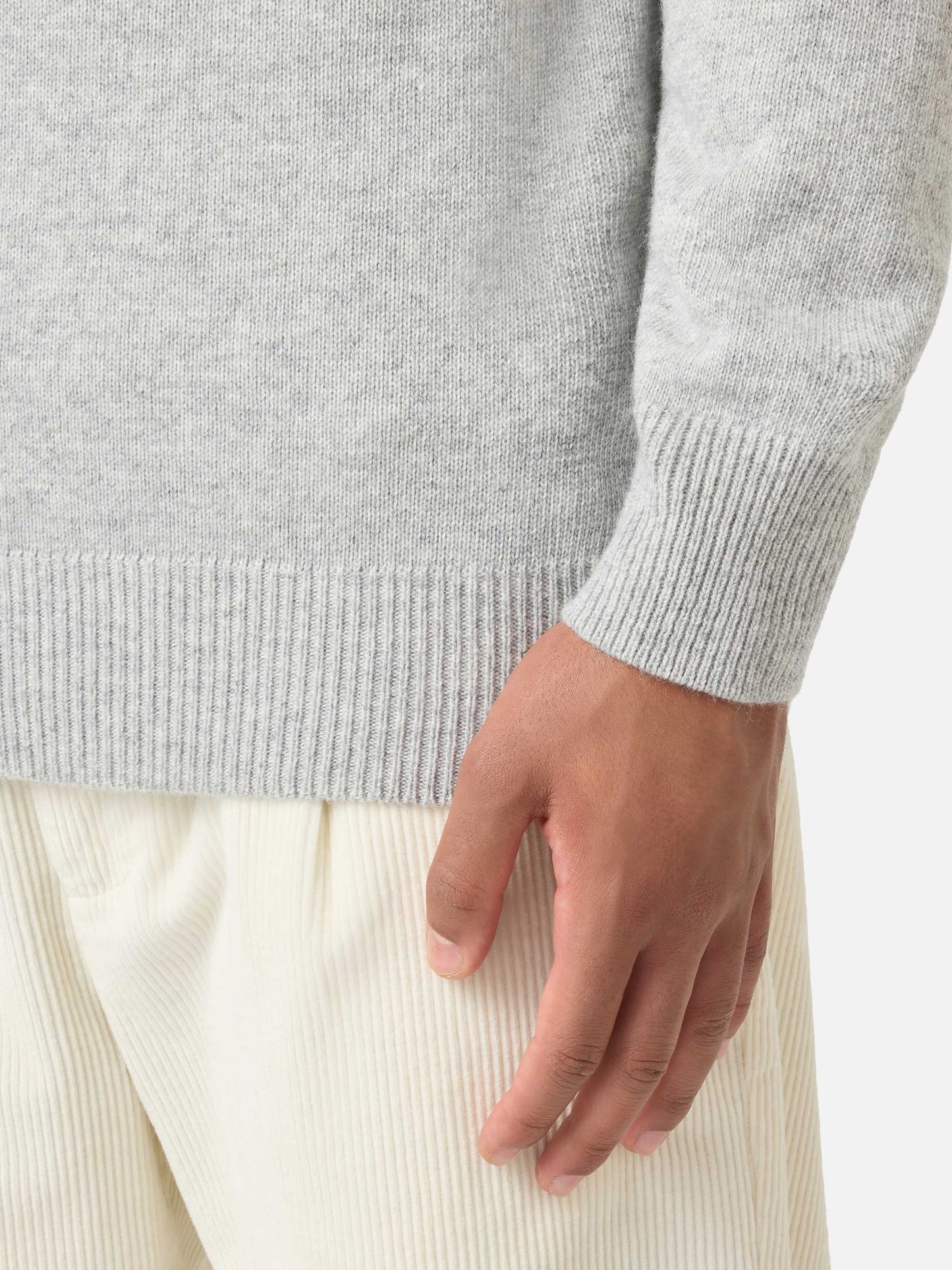 Halbrollkragenpullover Davos mit Matterhorn-Jacquard 