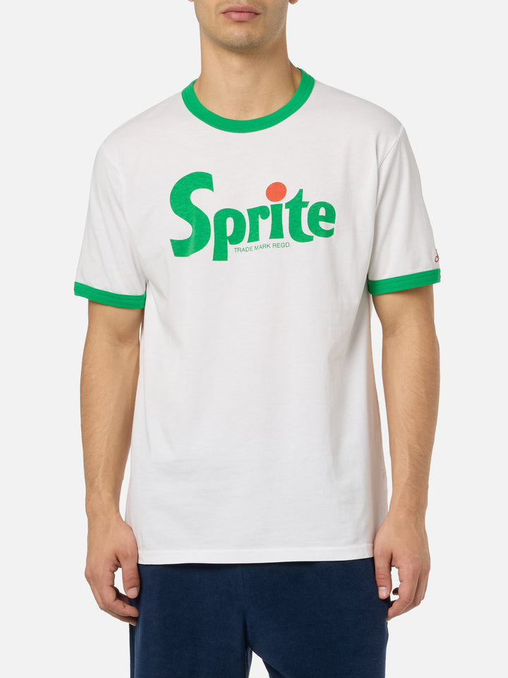 Man cotton t-shirt with Sprite print | COCA-COLA® SPECIAL EDITION