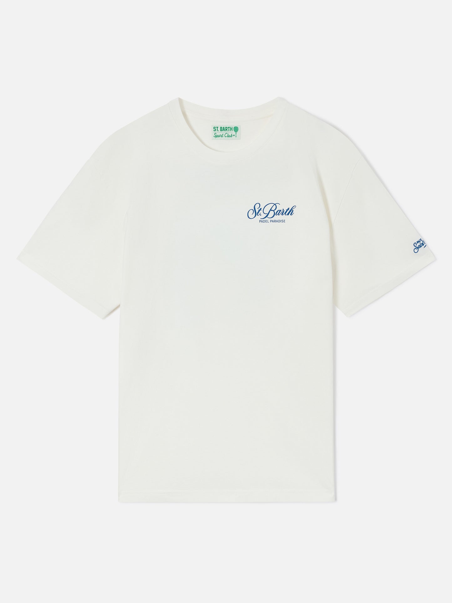 T-shirt Delmar blanc avec imprimé Peanuts Padel Paradise 