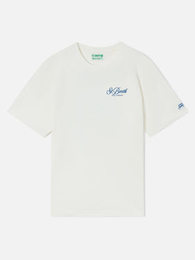 T-shirt Delmar blanc avec imprimé Peanuts Padel Paradise 