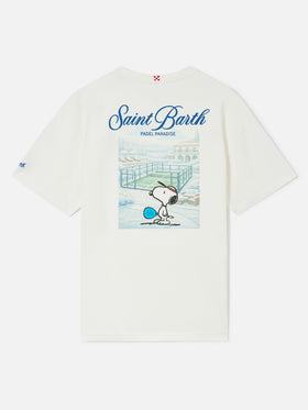 T-shirt Delmar blanc avec imprimé Peanuts Padel Paradise 