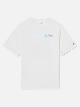 Camiseta Delmar con estampado St. Barth Weekender y maxi gráfico en la espalda 