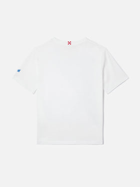 T-shirt Denver Jr con maxi stampa St. Barth Playboy