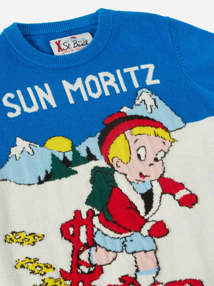 Crewneck  Douglas with Richie Rich jacquard | RICHIE RICH SPECIAL EDITION