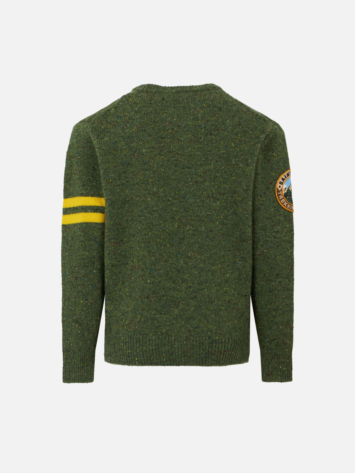 Donegal-Pullover mit Rundhalsausschnitt und Snoopy-Jacquard für Jungen | SNOOPY – PEANUTS™ SPECIAL EDITION